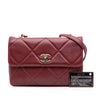 Secondhand Chanel Quilted Lambskin Trendy CC Flap