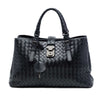 Bottega Veneta Small Nappa Intrecciato Roma Satchel Secondhand