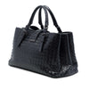Bottega Veneta Small Nappa Intrecciato Roma Satchel Secondhand