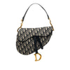 Dior Oblique Canvas Saddle Bag Secondhand