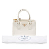Prada Small Saffiano Galleria Double Zip Satchel Secondhand