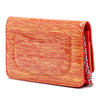 Chanel Patent Striped Wallet On Chain Secondhand