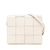 Secondhand Bottega Veneta Mini Lambskin Maxi Intrecciato Cassette Crossbody