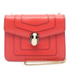 Bvlgari Small Leather Square Serpenti Forever Chain Crossbody Secondhand