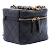Chanel CC Quilted Calfskin Vanity Case with Chain Secondhand