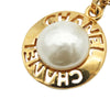 Chanel Gold Plated Faux Pearl Pendant Necklace Secondhand