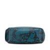 Saint Laurent Grain de Poudre Tropical Palm Pouch Secondhand