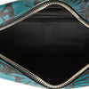 Saint Laurent Grain de Poudre Tropical Palm Pouch Secondhand