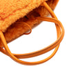 Bottega Veneta Small Shearling Intrecciato Arco Tote Secondhand