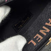 Chanel Fringe Denim Mood Clutch with Chain Secondhand