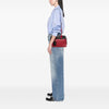 Prada Saffiano And City Calf Esplanade Satchel Secondhand