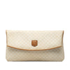Celine Macadam Coated Canvas Clutch Secondhand