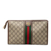 Gucci GG Supreme Web Ophidia Clutch Secondhand
