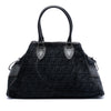 Fendi Large Zucca Velvet Etniko Du Jour Handbag Secondhand
