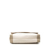 Hermès Bicolor Canvas Tapis de Selle Clutch Secondhand