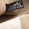 Hermès Bicolor Canvas Tapis de Selle Clutch Secondhand
