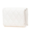 Chanel CC Quilted Caviar Trifold Flap Wallet Secondhand