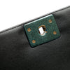 Secondhand Chanel Old Medium Multicolor Quilted Lambskin Crest Boy Flap