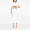Bottega Veneta Metallic Lambskin Intrecciato Knot Minaudiere Clutch Secondhand