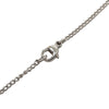 Chanel CC Brass and Strass Mini Heart Pendant Necklace Secondhand