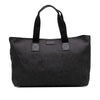 Gucci Guccissima Trimmed Denim Tote Secondhand