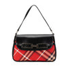 Burberry Supernova Check Canvas Flap Shoulder Bag Secondhand
