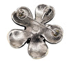 Chanel CC Enamel and Plated Brass Flower and Lady Bug Brooch Secondhand