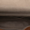 Fendi Printed Satin and Suede Double F Baguette Satchel Secondhand