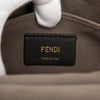 Fendi Printed Satin and Suede Double F Baguette Satchel Secondhand