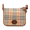 Burberry Haymarket Check Canvas Shoulder Bag Secondhand