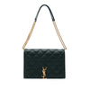 Saint Laurent Small Quilted Lambskin Becky Chain Shoulder Bag Secondhand