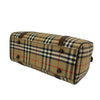 Burberry Haymarket Check Canvas Boston Bag Secondhand