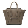 Celine Micro Leather Luggage Tote Secondhand