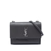 Saint Laurent Medium Grained Calfskin Monogram Sunset Crossbody Secondhand