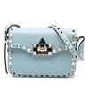 Valentino Mini Leather Rockstud Flap Crossbody Secondhand