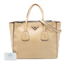 Prada Glace Calf Twin Pocket Double Handle Satchel Secondhand
