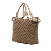 Gucci Large GG Canvas Icon Bit Satchel Secondhand