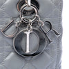 Dior Medium Metallic Lambskin Cannage Lady Dior Secondhand
