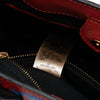 Burberry Small Graffiti Print Grainy Calfskin Banner Satchel Secondhand