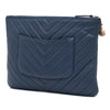 Chanel Medium Chevron Caviar Ancient Greek Charms O Case Clutch Secondhand