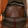 Burberry Medium Mega Check Canvas Ashby Bucket Bag Secondhand