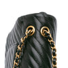Chanel Calfskin Chevron Rock The Corner Flap Secondhand