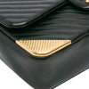 Chanel Calfskin Chevron Rock The Corner Flap Secondhand