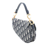 Dior Micro Oblique Canvas Saddle Bag Secondhand