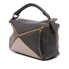LOEWE Small Tricolor Calfskin Puzzle Satchel Secondhand