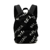 Balenciaga Small Faux Fur Diagonal Logo Everyday Backpack Secondhand