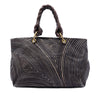 Bottega Veneta Printed Canvas Cabat Tote Secondhand