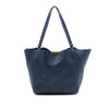 Burberry Small Elephant Embossed Calfskin Check Canterbury Tote Secondhand