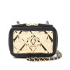 Chanel Extra Mini CC Quilted Golden Plate Vanity Crossbody Secondhand