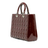 Dior Large Patent Cannage Lady Dior Secondhand
